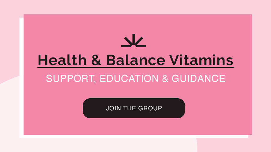 H&B Vitamins Facebook Support Group